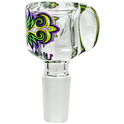 2.5" 14mm Decal Wigwag Flower Bowl - additional view