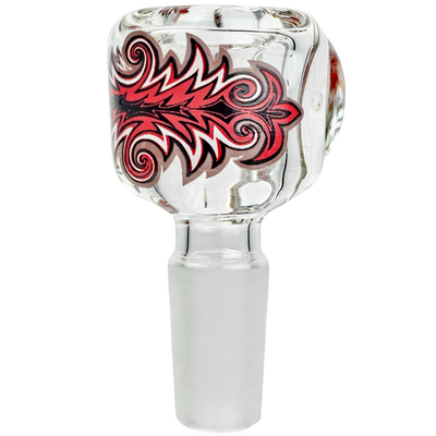 2.5" 14mm Decal Wigwag Flower Bowl - view 7