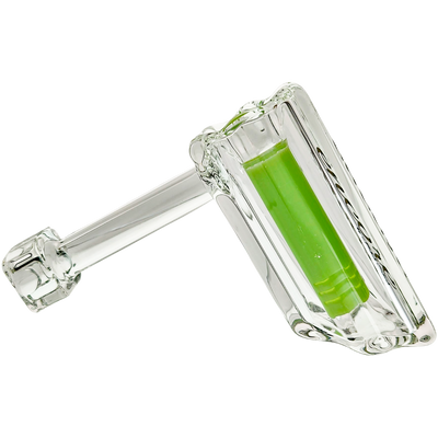 6" Encore Salt Shaker Medium Hammer Bubbler - alternate angle