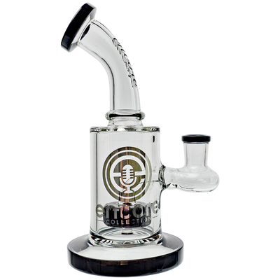 7.5" Encore Color Showerhead Footed Rig - alternate angle