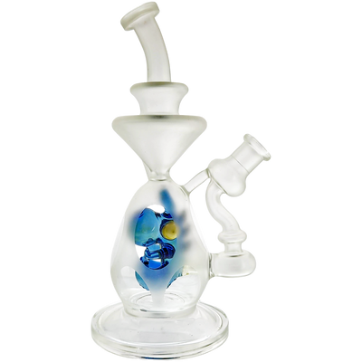 9" Encore Clear w/ Color Yoshi Recycler (one off)
