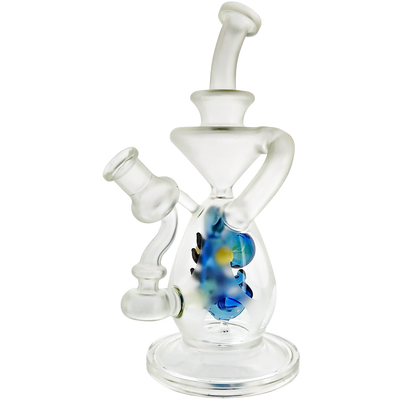 9" Encore Clear w/ Color Yoshi Recycler (one off)