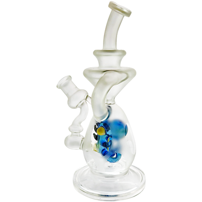 9" Encore Clear w/ Color Yoshi Recycler (one off)