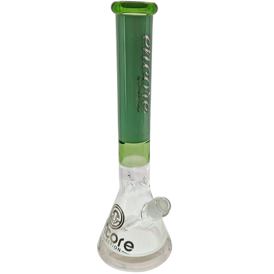16" Encore Two-Tone Thick Base Beaker - close-up view