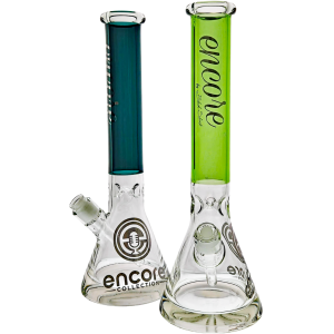 16″ ENCORE HALF COLOR THICK BASE BEAKER