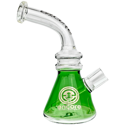6.5" Encore Bent Neck Fixie Beaker Rig - lifestyle shot