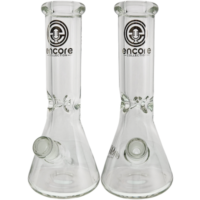 10.5" Encore Clear 9mm Beaker - Smoke Shop Products