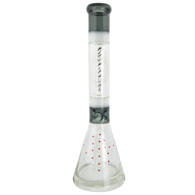 17'' Encore 7mm Thick Two-Tone Constellation Thick Base Beaker (one off)