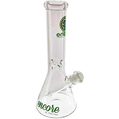 12" Encore Clear Beaker - alternate angle
