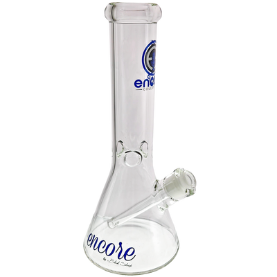12" Encore Clear Beaker - detail view