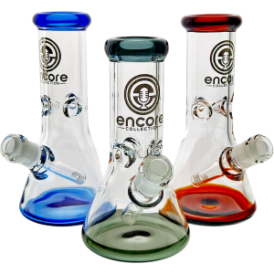 8″ ENCORE 7MM COLOR LIP/BASE BEAKER