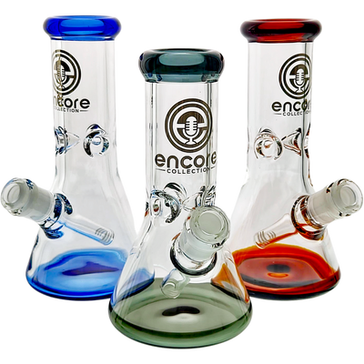 8″ ENCORE 7MM COLOR LIP/BASE BEAKER