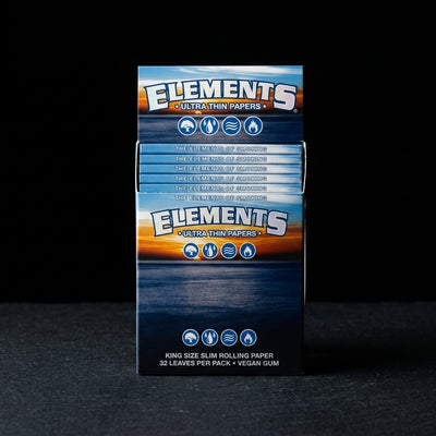 Editorial product photography on charcoal slate