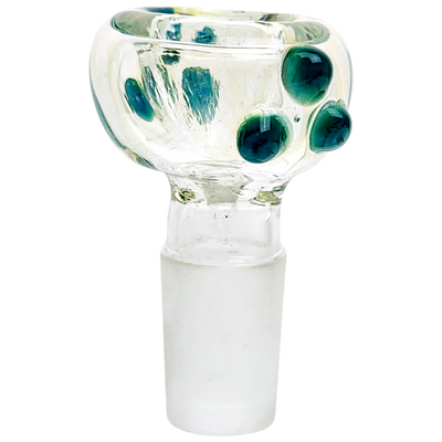 2″ 18MM ELEMENT COLOR AND FUME FLOWER BOWL – MADE IN USA