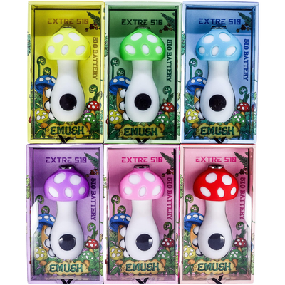 EMUSH 510 Mushroom Battery - alternate angle