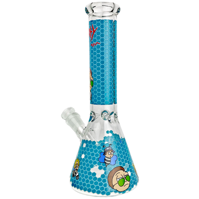 10" Rick & Morty Honeycomb Decal Beaker - additional view