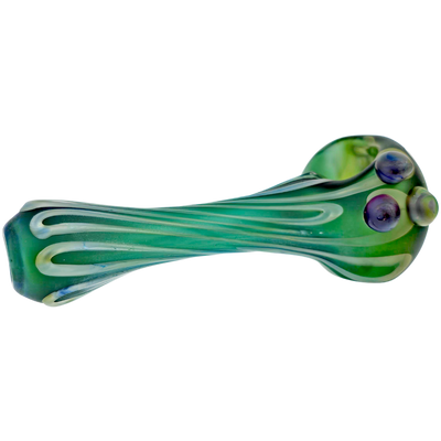 4" Element Hello Kitty Hand Pipe - Made in USA - close-up view
