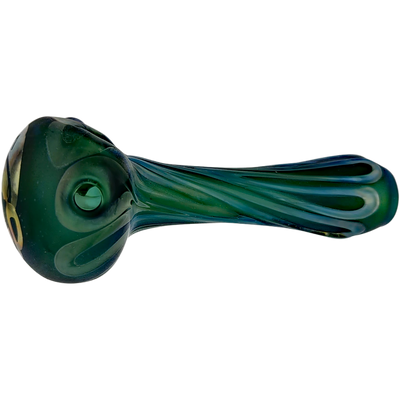 4" Element Mario Hand Pipe - Made in USA - alternate angle