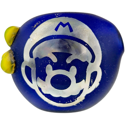 4" Element Mario Hand Pipe - Made in USA - close-up view