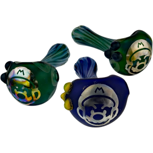 4″ ELEMENT MARIO HAND PIPE – MADE IN USA