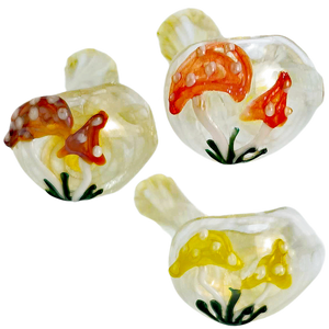 4″ Element Mushroom Pipe – Made in USA - alternate angle