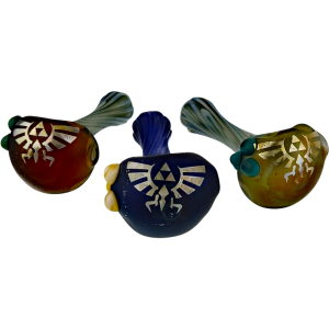 4″ ELEMENT ZELDA WINGS HAND PIPE – MADE IN USA