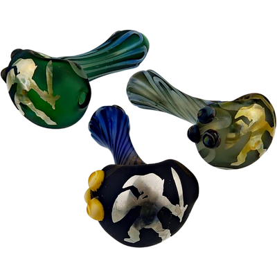 4" Element Zelda Hand Pipe - Made in USA - close up
