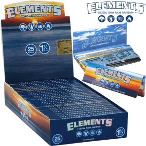 ELEMENTS 1 1/4 CLASSIC PAPERS 25BX