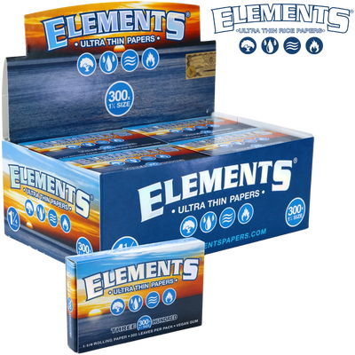 ELEMENTS 1 1/4 CLASSIC PAPERS 300S 20/BOX