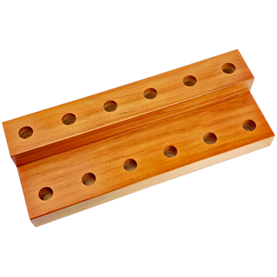 10" Wood Banger & Flower Bowl Display Stand - Bowls & Slides