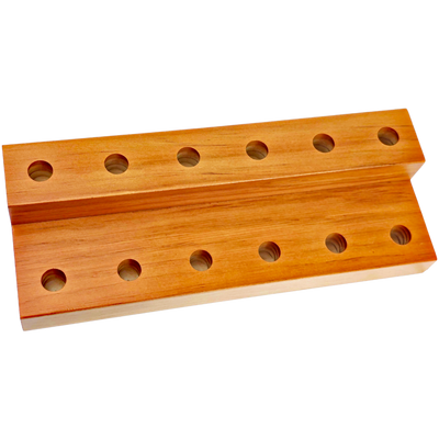 10" Wood Banger & Flower Bowl Display Stand - Image 2