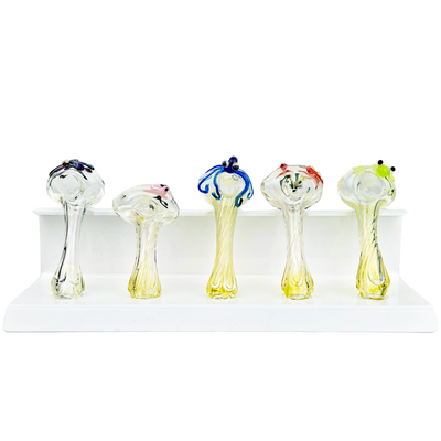 12" White Acrylic Hand Pipe Stand - photo 2