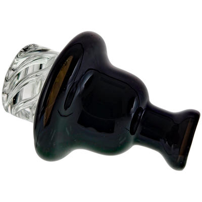 2″ CLEAR SPINNER W/ COLOR TOP CARB CAP