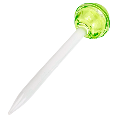 5″ LOLLIPOP GLASS DAB TOOL CARB CAP COMBO