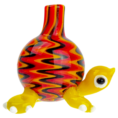 2" Cute Little Turtle w/ Wigwag Shell Carb Cap - photo 3