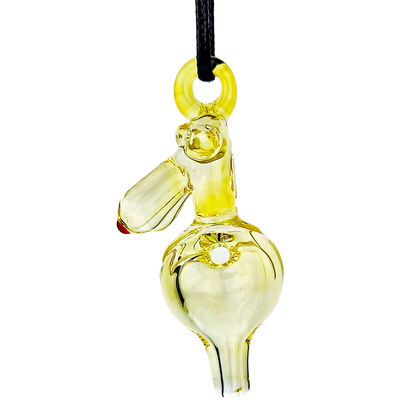 2.5″ FUME SEXY LADY GLASS CARB CAP PENDANT
