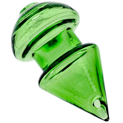 2" Cone Style Plug Carb Cap - alternate angle