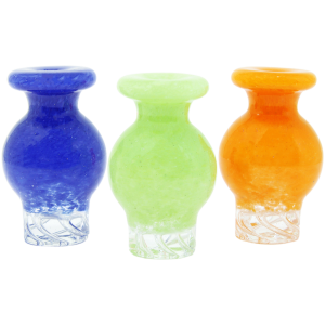 2″ COLOR FRIT SPINNER ORB CARB CAP