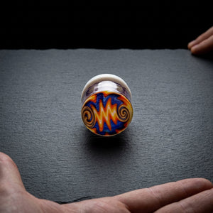 Editorial product photography on charcoal slate