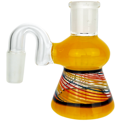 3″ 14 M 90° RAINBOW SWIRL ASH CATCHER