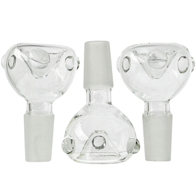 2″ 14MM BUBBLE FLOWER BOWL W/ 3 DOTS