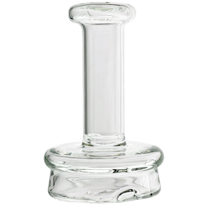 3" Clear Puffco Dry Top - alternate angle