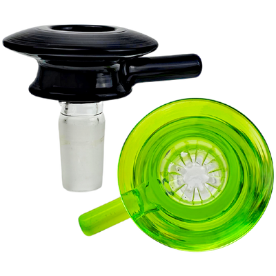 3" 14mm Wide UFO Shape Solid Color Screen Flower Bowl - photo 2