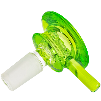 3" 14mm Wide UFO Shape Solid Color Screen Flower Bowl - photo 3