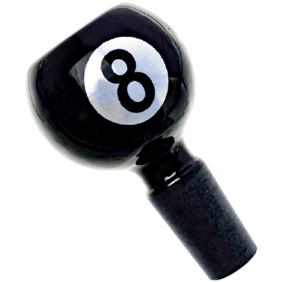 2.5" 14mm Black 8 Ball Flower Bowl - photo 4