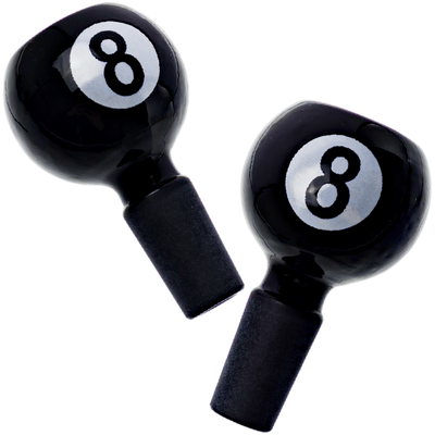2.5" 14mm Black 8 Ball Flower Bowl - photo 2