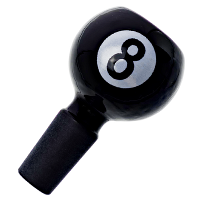2.5" 14mm Black 8 Ball Flower Bowl - photo 3