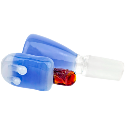 3" 14mm Ice Cream Cone Flower Bowl - alternate angle