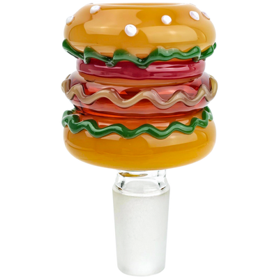 2.5" 14mm Hamburger Flower Bowl - alternate angle