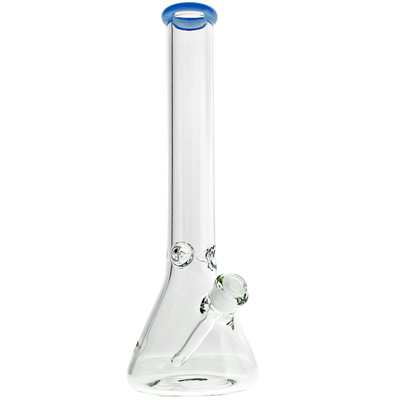 16" Color Lip 7MM Thick Beaker - alternate angle